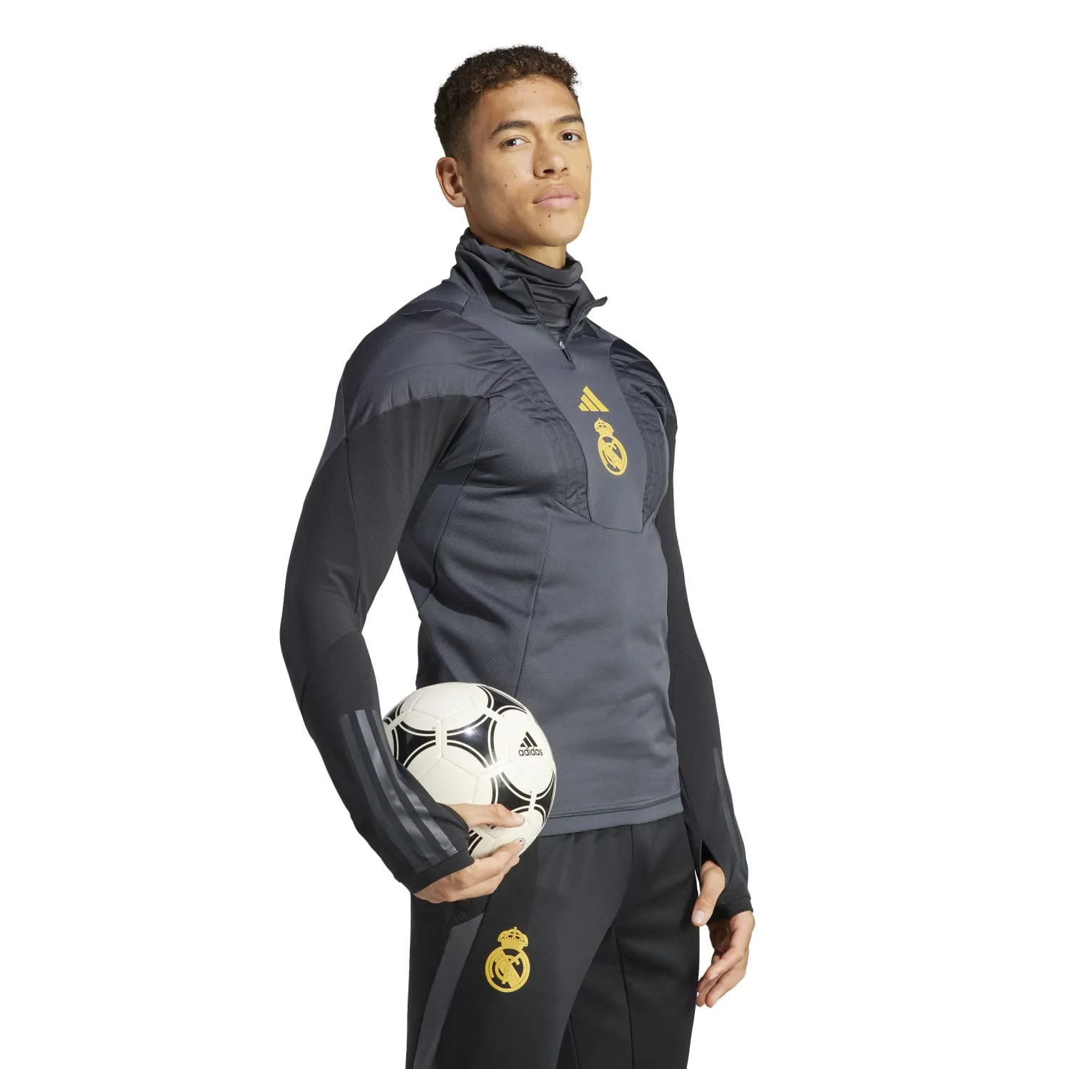 adidas Mens UCL Training Winter Top 23/24 Carbon