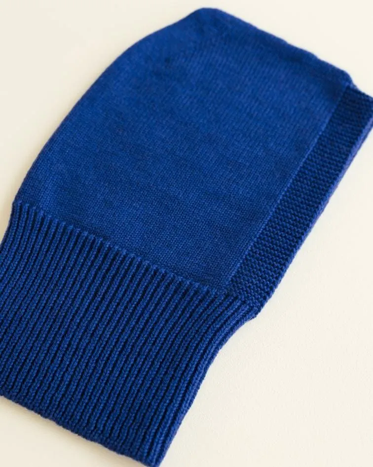 Balaclava Eddy - Cobalt blue - Hvid