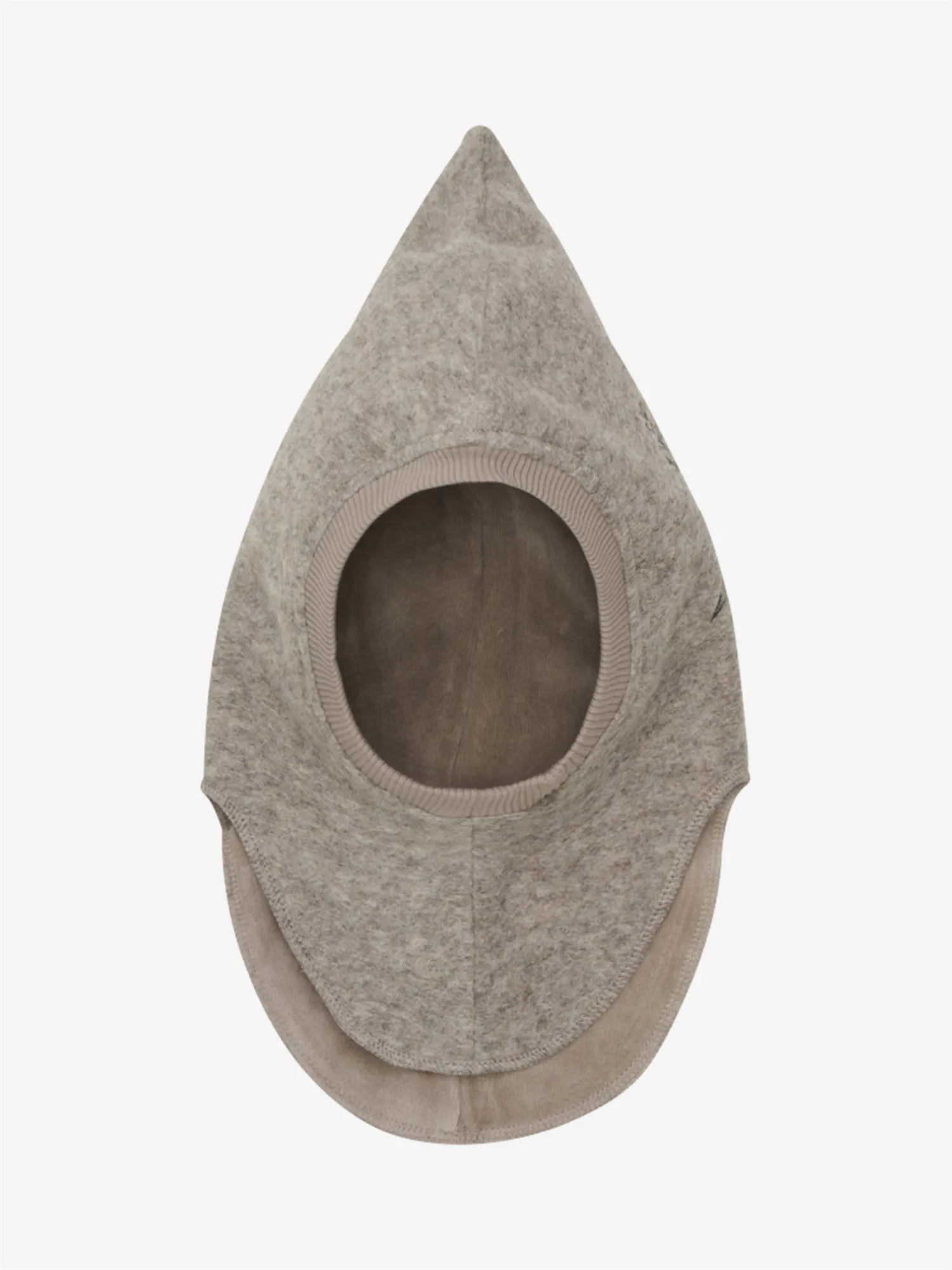 Balaclava flower emb. wool