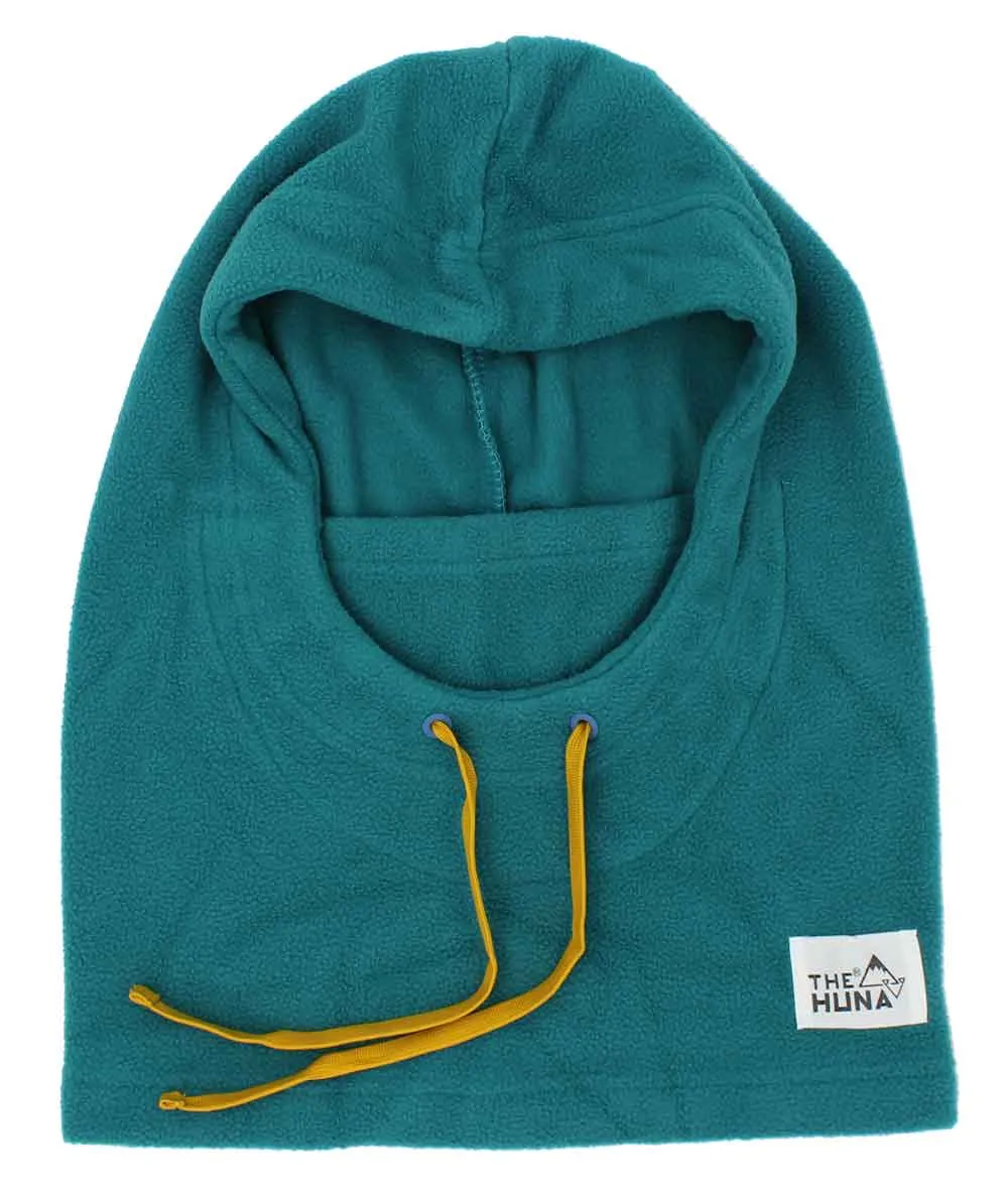 Blue Teal with Gold Strings - Normal Fleece