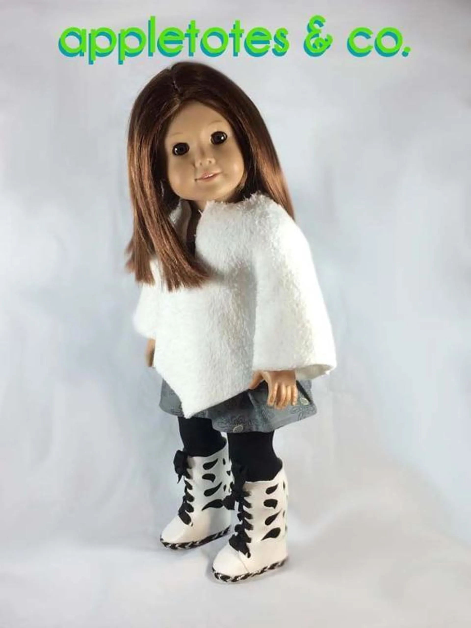 Butterfly Boots Sewing Pattern for 18 Inch Dolls