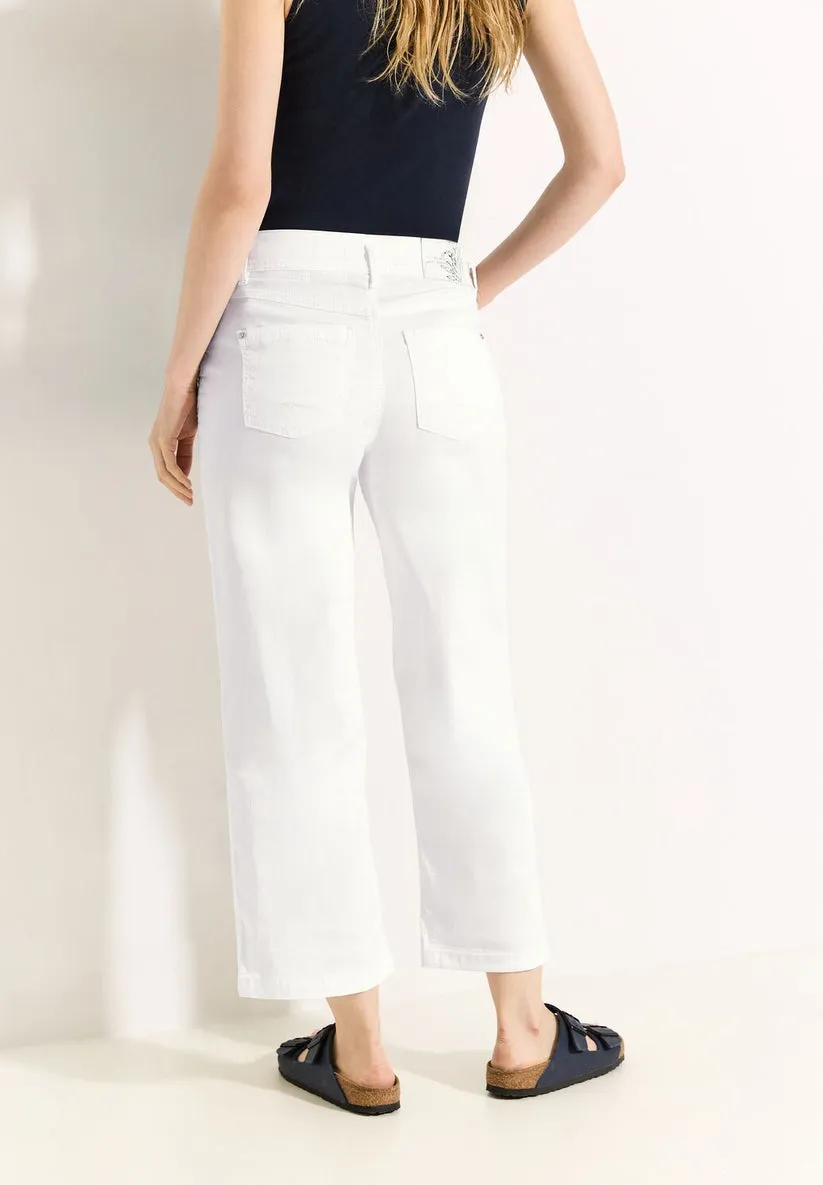 Cecil Neele 7/8 White Jeans loose fit