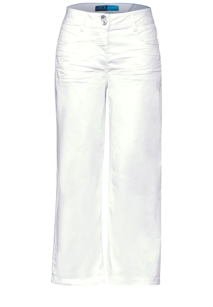 Cecil Neele 7/8 White Jeans loose fit