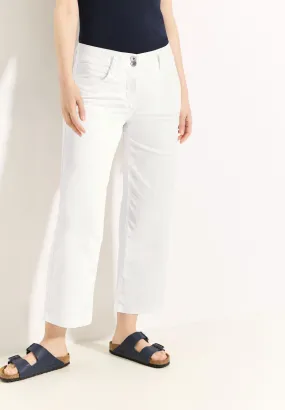 Cecil Neele 7/8 White Jeans loose fit
