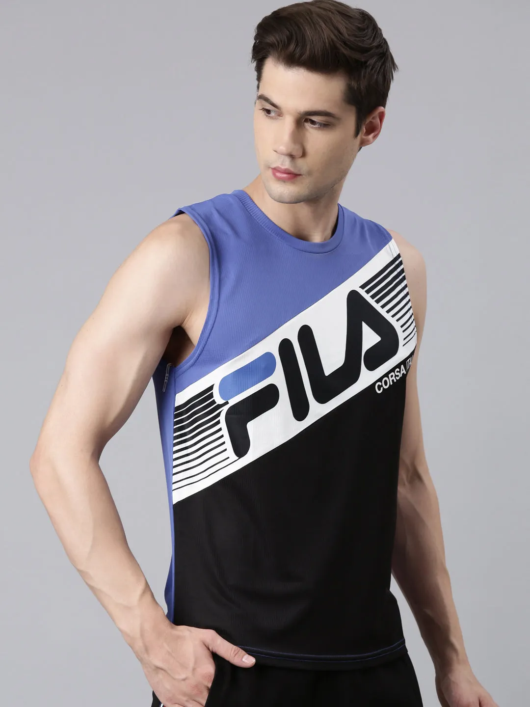 Fila Peacoat Arisu Men's Tank Top