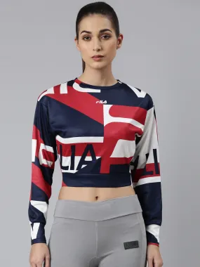 Fila Peacoat Jan Women's Cropped Top