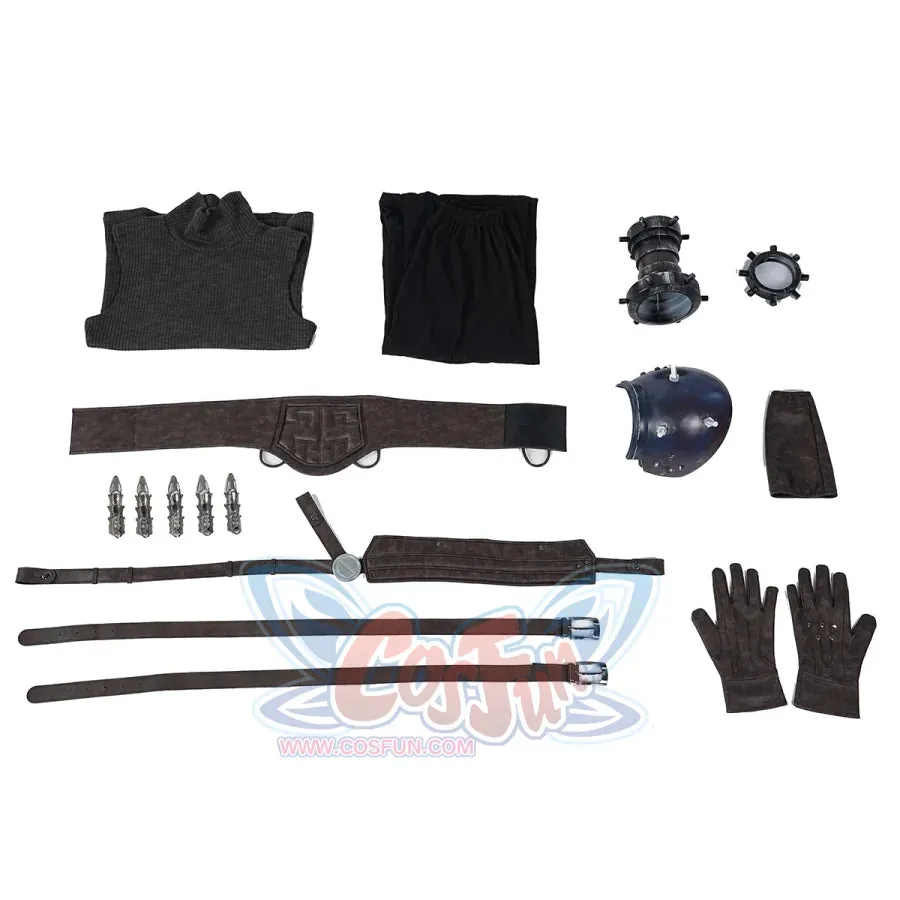 Final Fantasy VII Rebirth FF7R Cloud Strife Cosplay Costume C09140  AA 