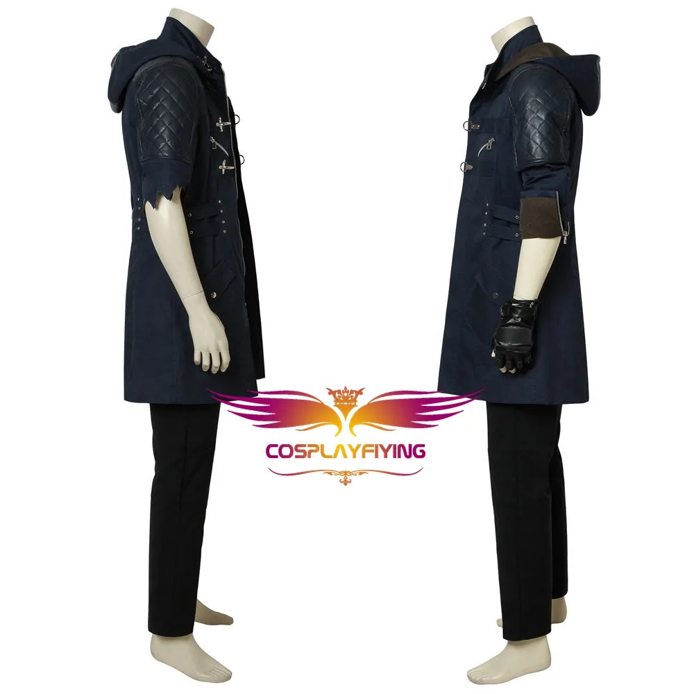Game Devil May Cry 5 DMC5 Nero Cosplay Costume Full Set Custom Made for Halloween Carnival