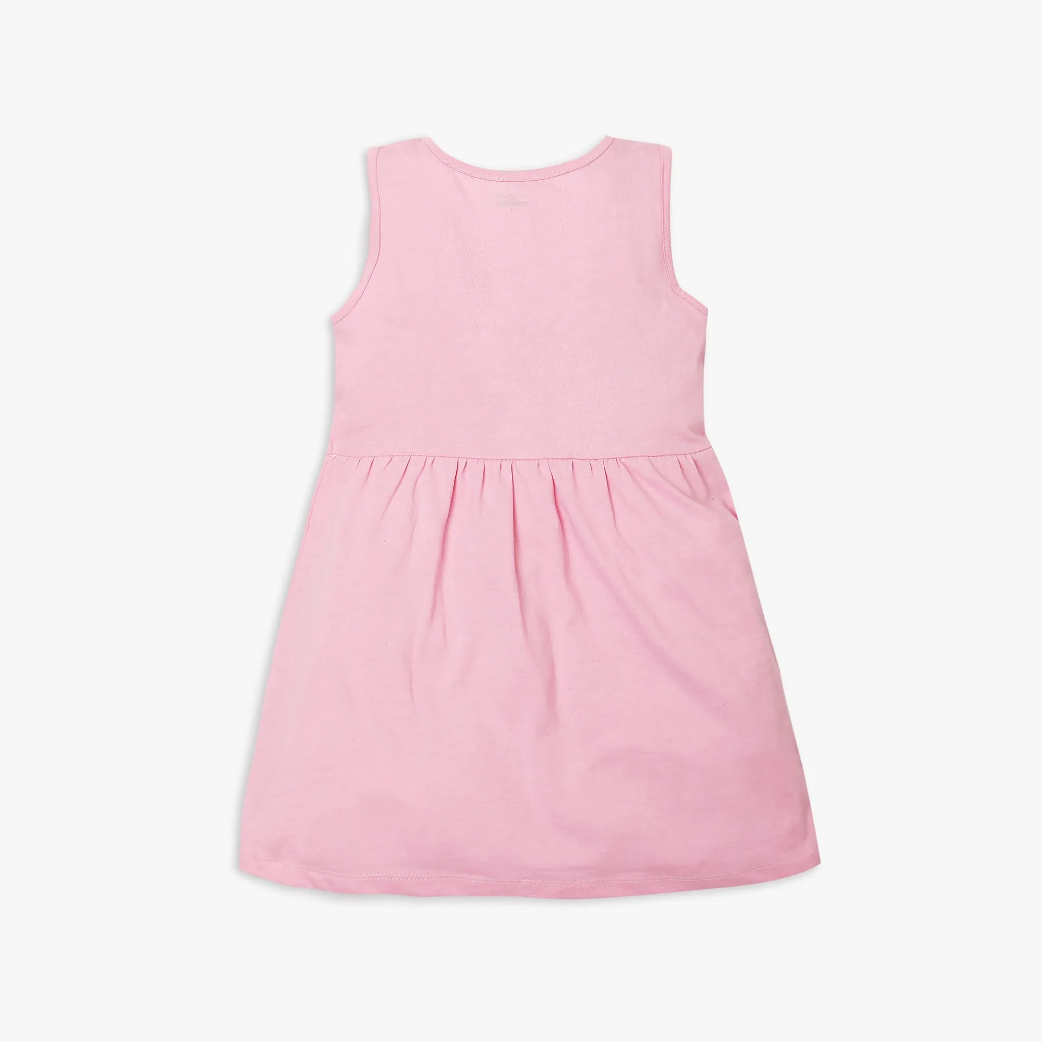 Girl's Regular Fit Graphic Frock