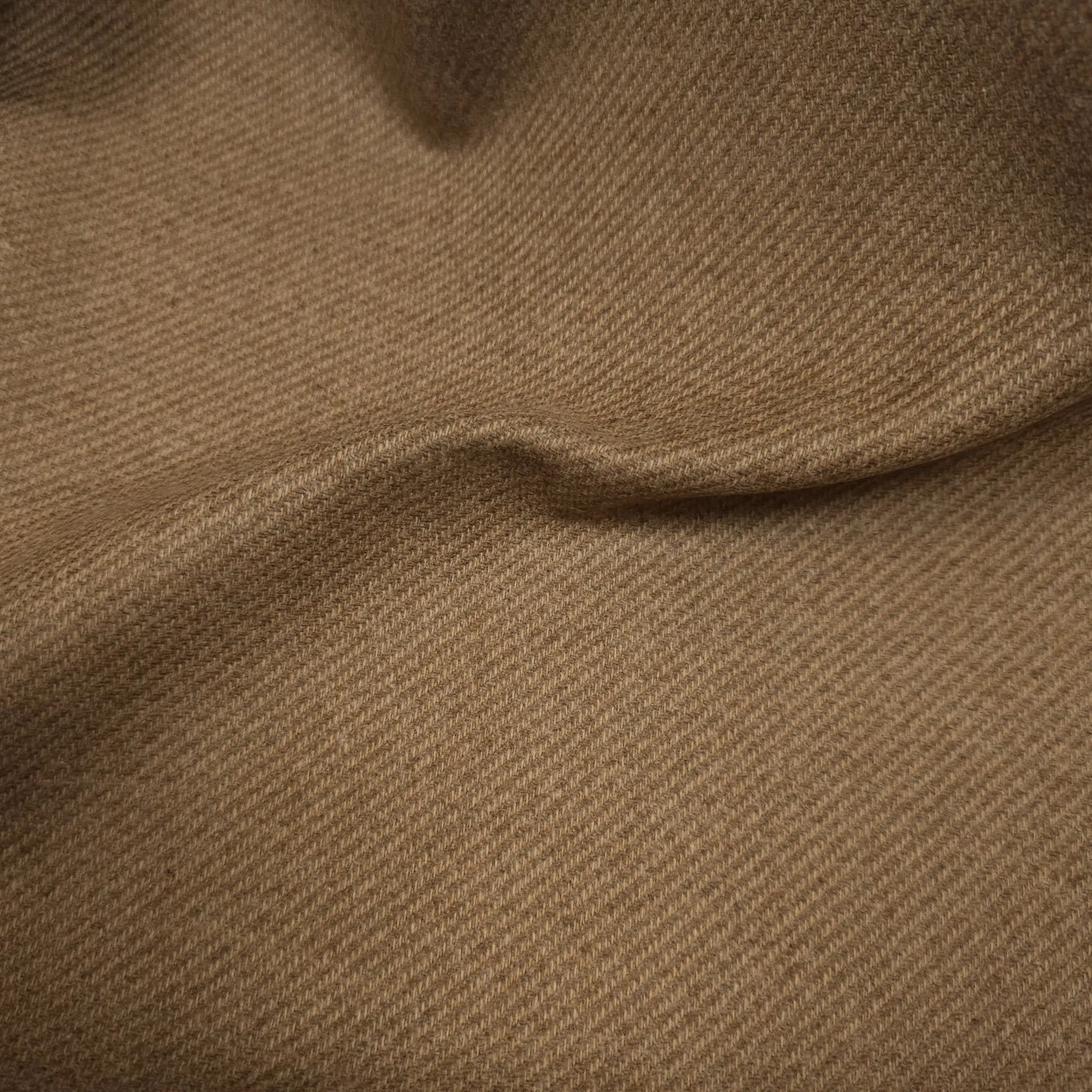 Laminated Wool | Waterproof and Downproof | Warm Tan | Canada Goose Deadstock