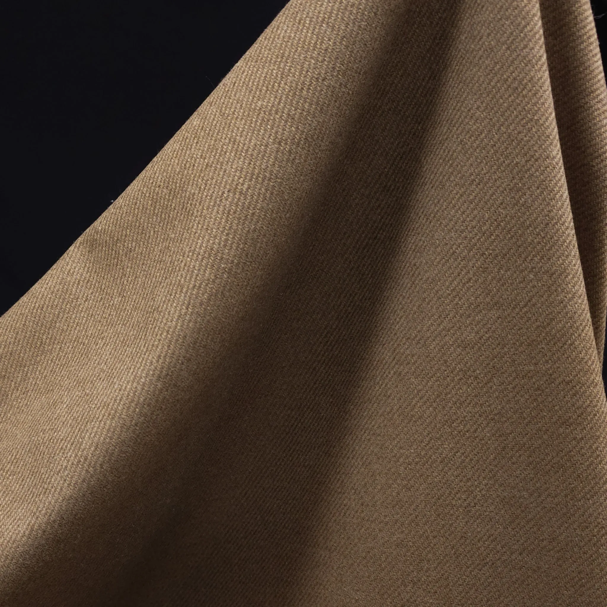 Laminated Wool | Waterproof and Downproof | Warm Tan | Canada Goose Deadstock