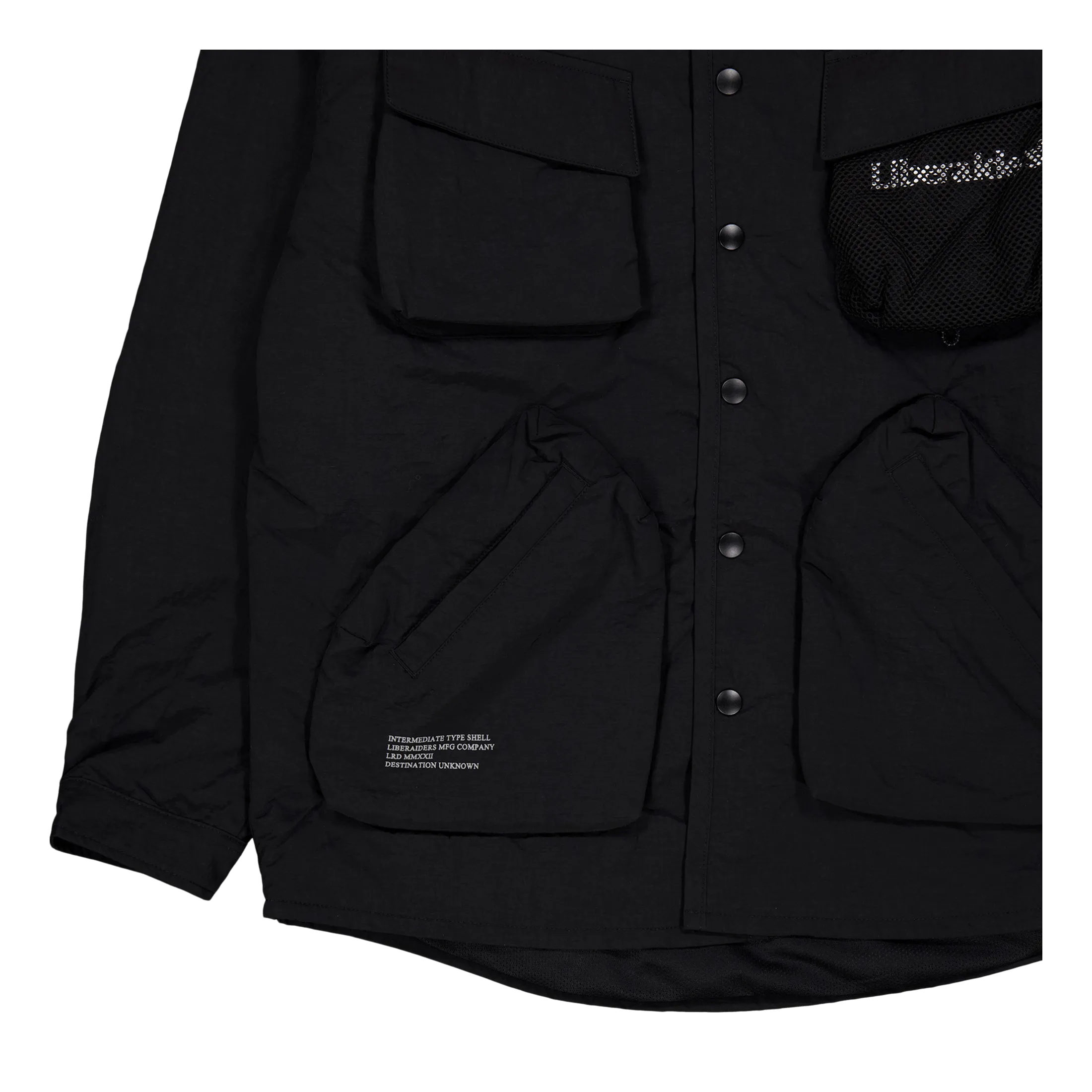 Lr Utility Jacket Black