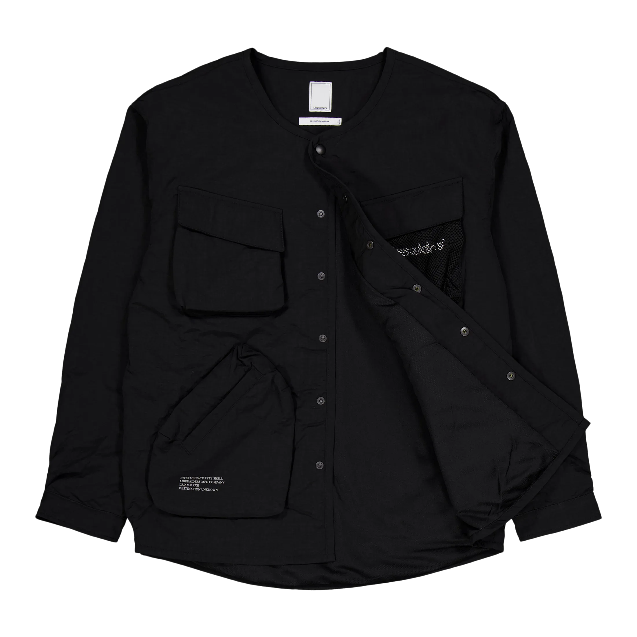 Lr Utility Jacket Black