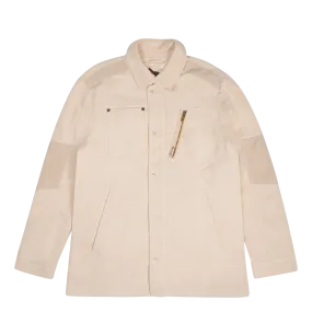 Moleskin Shirt Jacket Pale Pink