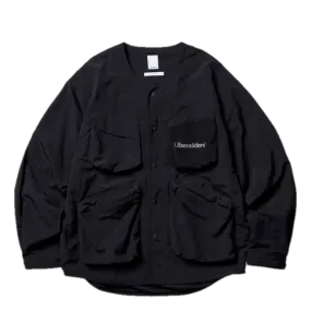 Nylon Utility Jacket Black