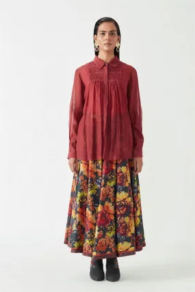 Payal Pratap   -   View with A Room  Savion smocking Shirt (2 Pcs)