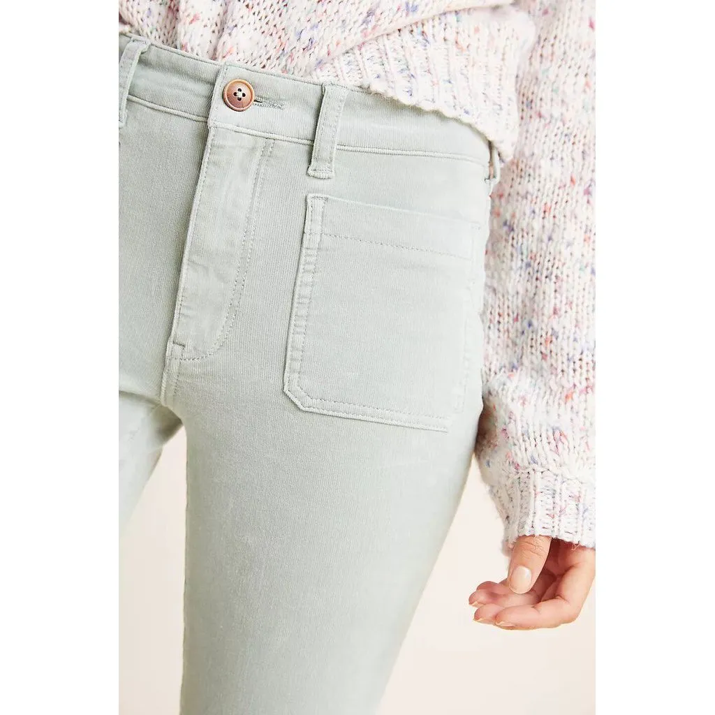 Pilcro and the Letterpress High-Rise Skinny Corduroy Pants - Size 27
