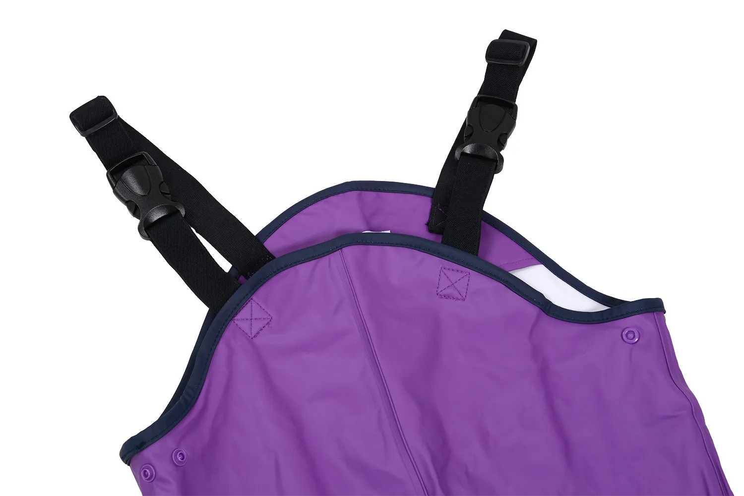 PU Splash Purple Jacket & Dungaree Set