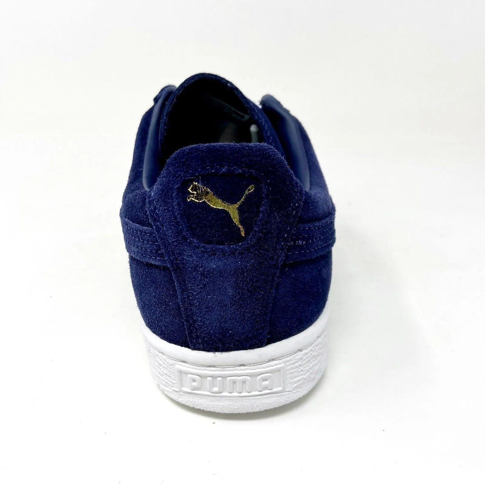 Puma Suede Classic   Peacoat White Navy Mens Casual Shoes 356568 52