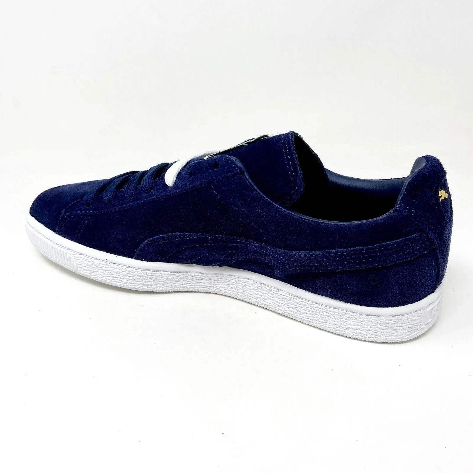 Puma Suede Classic   Peacoat White Navy Mens Casual Shoes 356568 52
