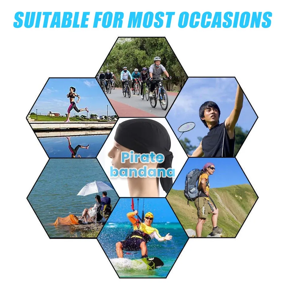 Quick Dry  Bandana UV Protection Headband Scarf Summer Men  Riding Bandana Headscarf  Balaclava Headscarf