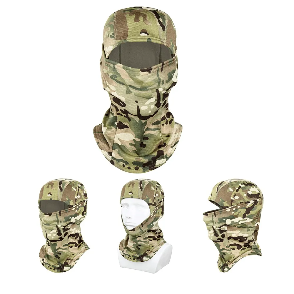 Windproof Camouflage Scarves-Balaclavas For Whole Face - SF0425