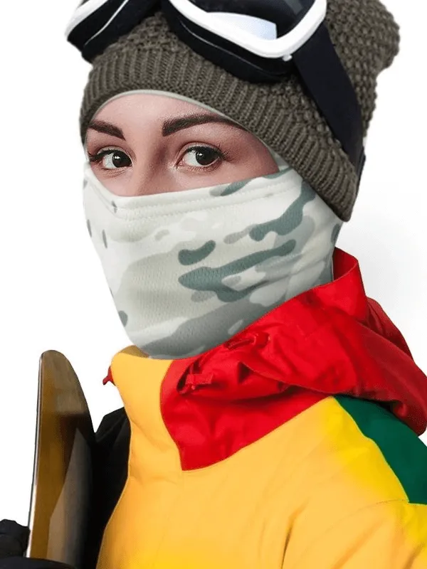 Windproof Camouflage Scarves-Balaclavas For Whole Face - SF0425