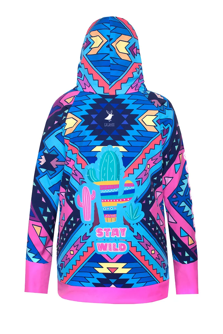 Women's ski jacket Lucha Libre GAGABOO